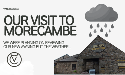 Rainy Arrival at Morecambe | Red Bank Farm Campsite First Impressions & New Camera Test